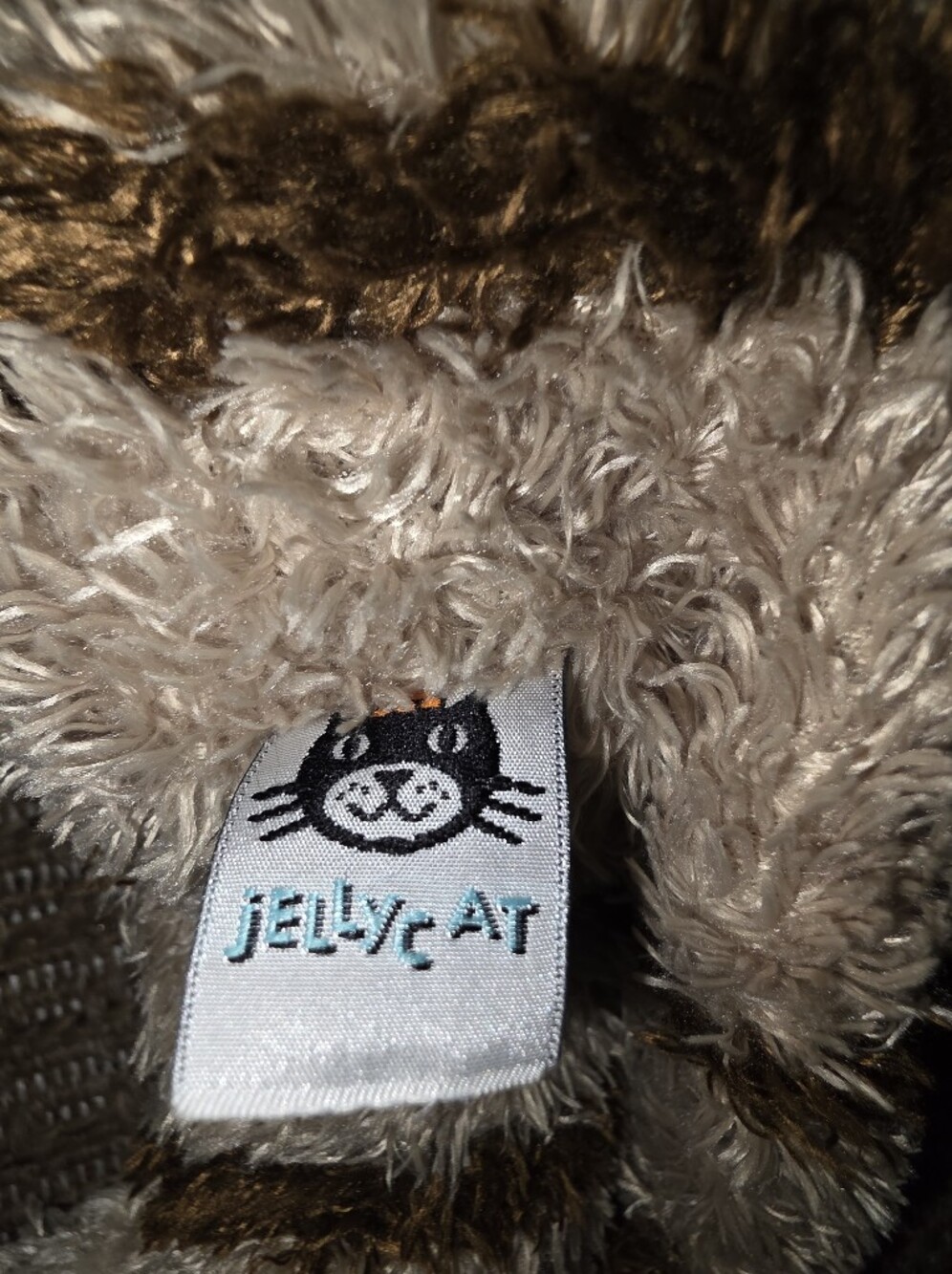 Jelly Cat Rare Vintage Bunglie Cat Long Tail Striped Kitty - Picture 8 of 12